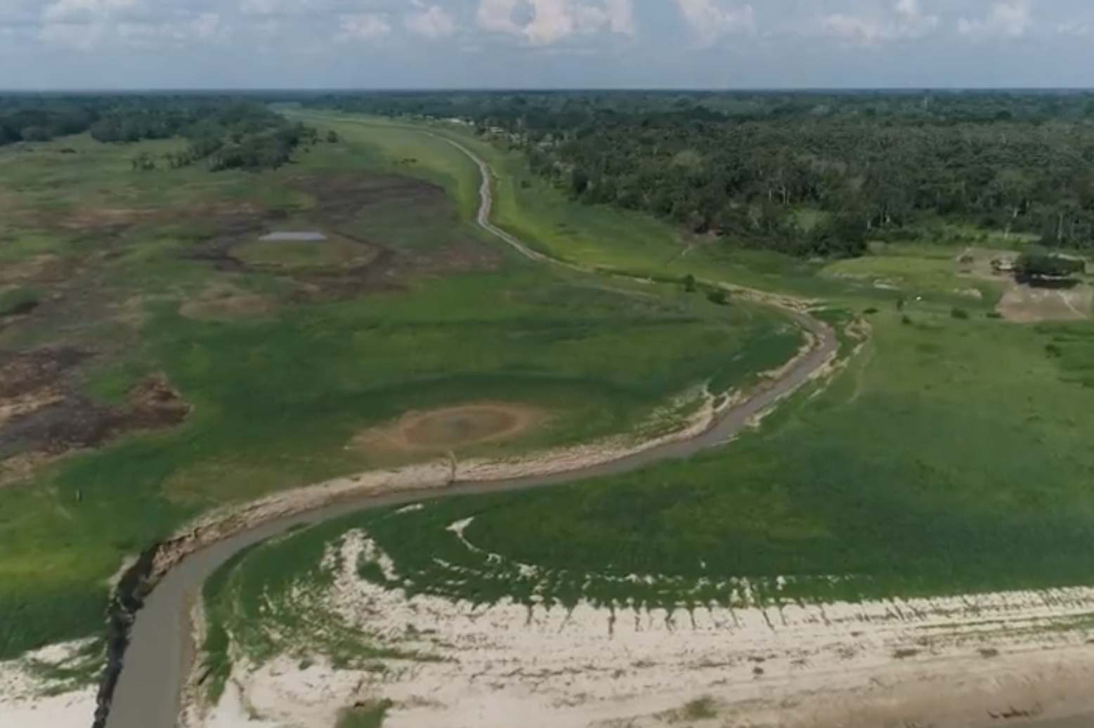 Anori e Juruá decretam situação de emergência por seca de rios no Amazonas