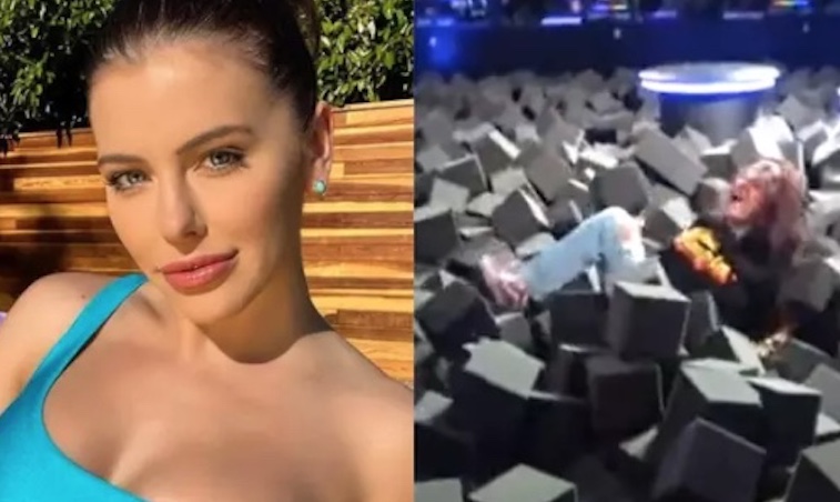 Atriz pornô descobre gravidez ao quebrar coluna em piscina de espuma