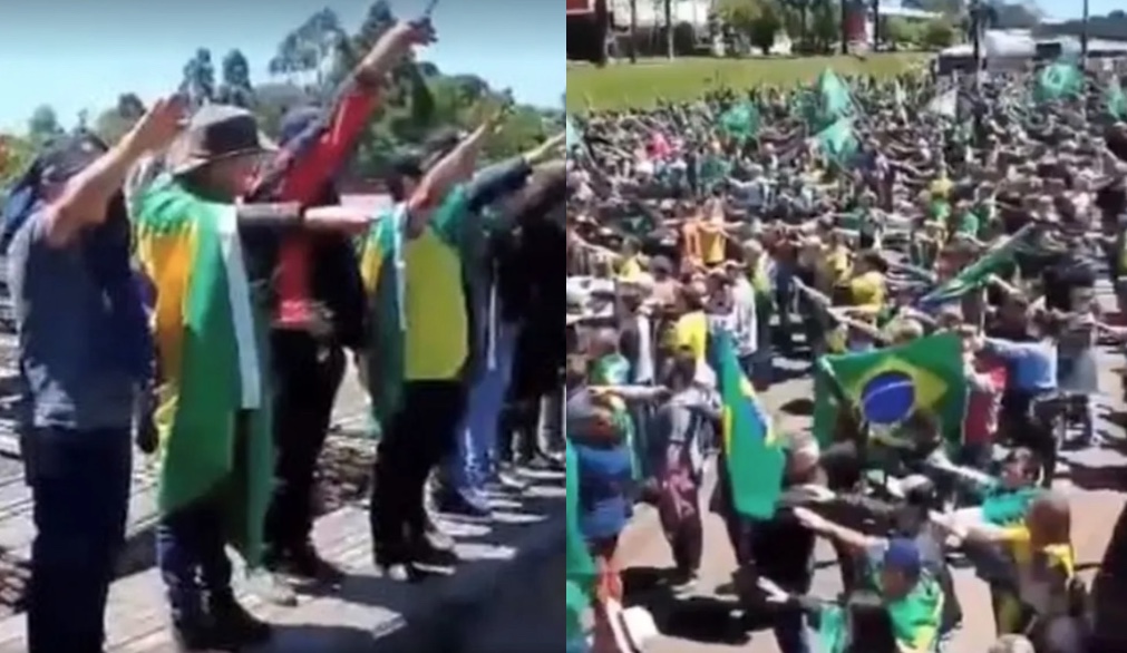 Bolsonaristas serão investigados por suposta saudação nazista nesta quarta