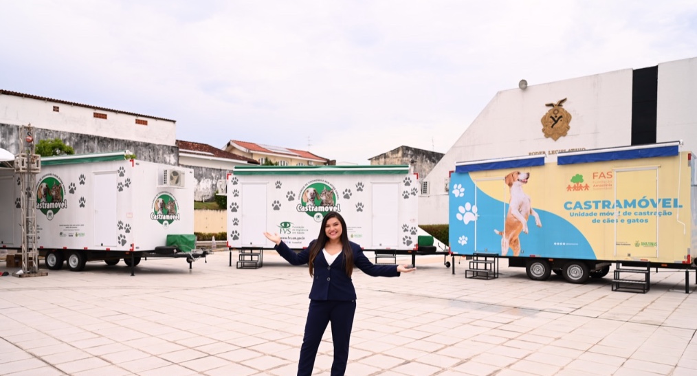Castramóveis já atenderam 10 mil animais no Amazonas