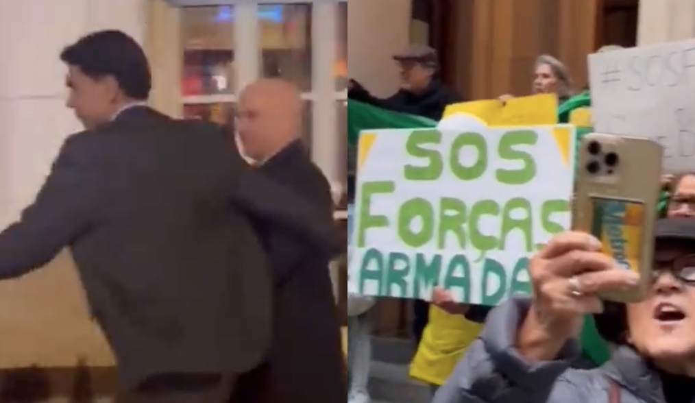 Alexandre de Moraes é hostilizado nos EUA: ‘Xandão, seu lugar é na prisão’