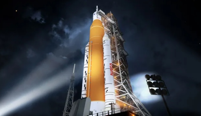 Nasa tenta pela terceira vez lançar seu novo foguete para a Lua