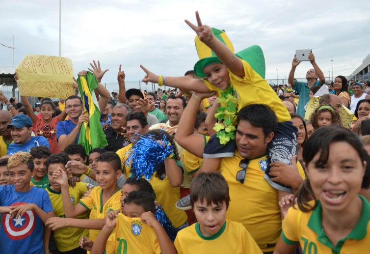 Porto de Manaus terá megaestrutura para transmissão de jogos do Brasil