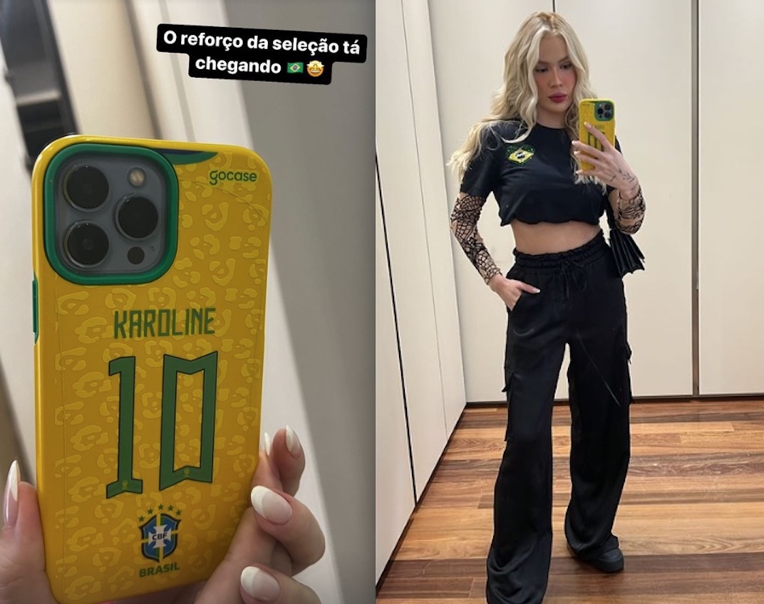 Ex de Militão, Karoline Lima viaja para o Catar 