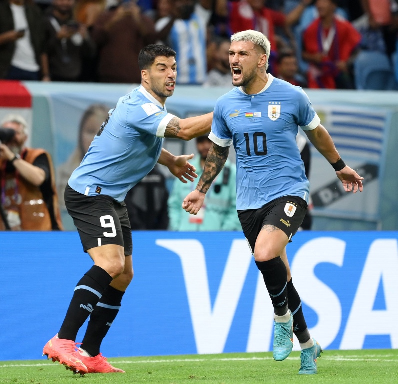 Flamengo celebra gols de Arrascaeta na Copa do Mundo