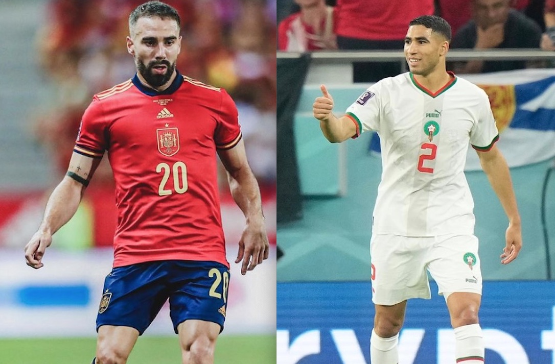 Espanha e Marrocos disputam vaga nas quartas de final