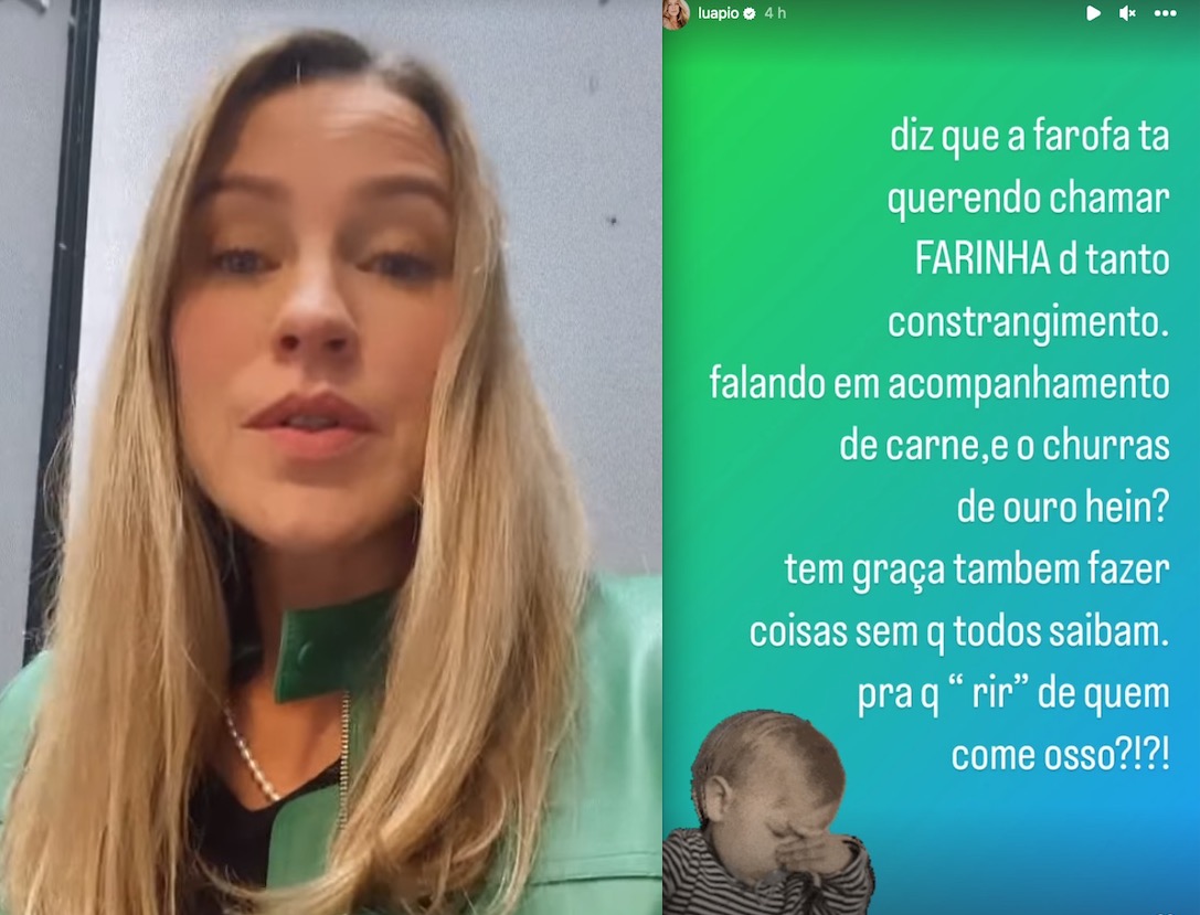 Luana Piovani critica pegação na Farofa da Gkay 