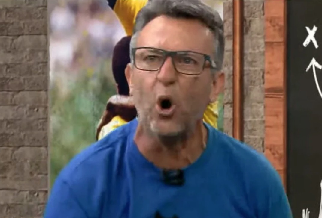 Descontrolado, Neto xinga Tite após Brasil ser eliminado da Copa do Mundo