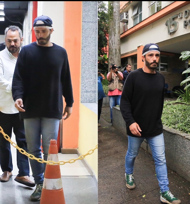 Thiago Rodrigues aparece em público pela 1ª vez após ser espancado