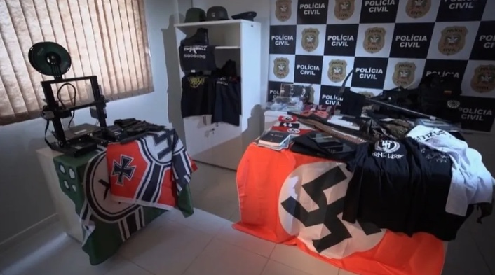 Justiça aceita denúncia sobre célula neonazista e seis viram réus