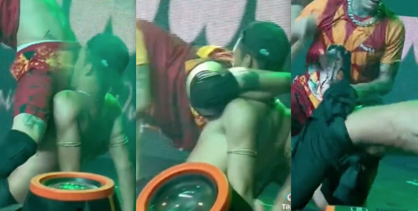 Show de MC Pipokinha choca com simulação de sexo oral e esfregação; vídeo