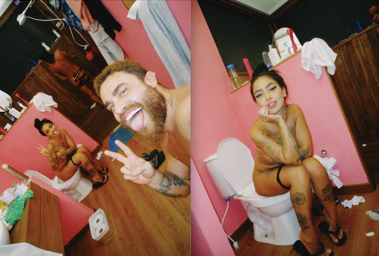 Nua, MC Mirella aparece na privada nos bastidores do 'De Férias com o Ex'