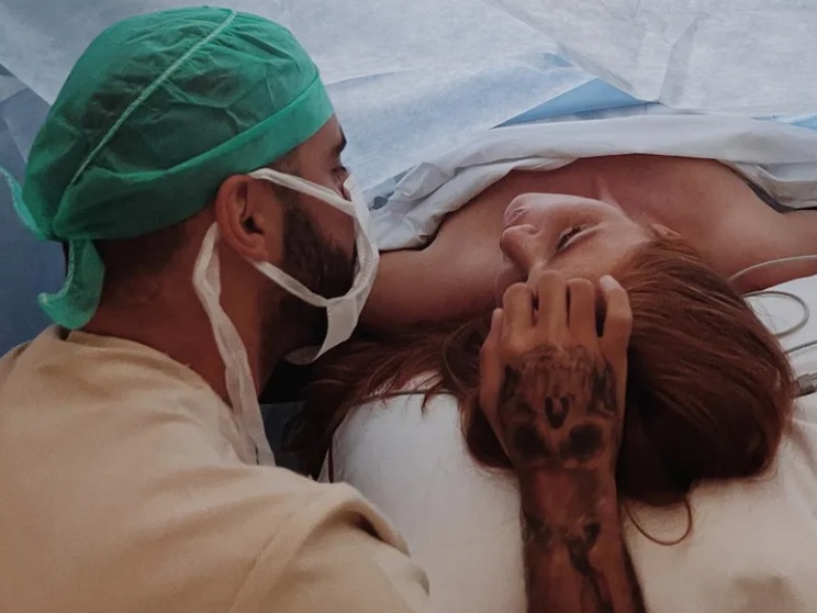 Nasce Aurora, filha de Cintia Dicker com Pedro Scooby 