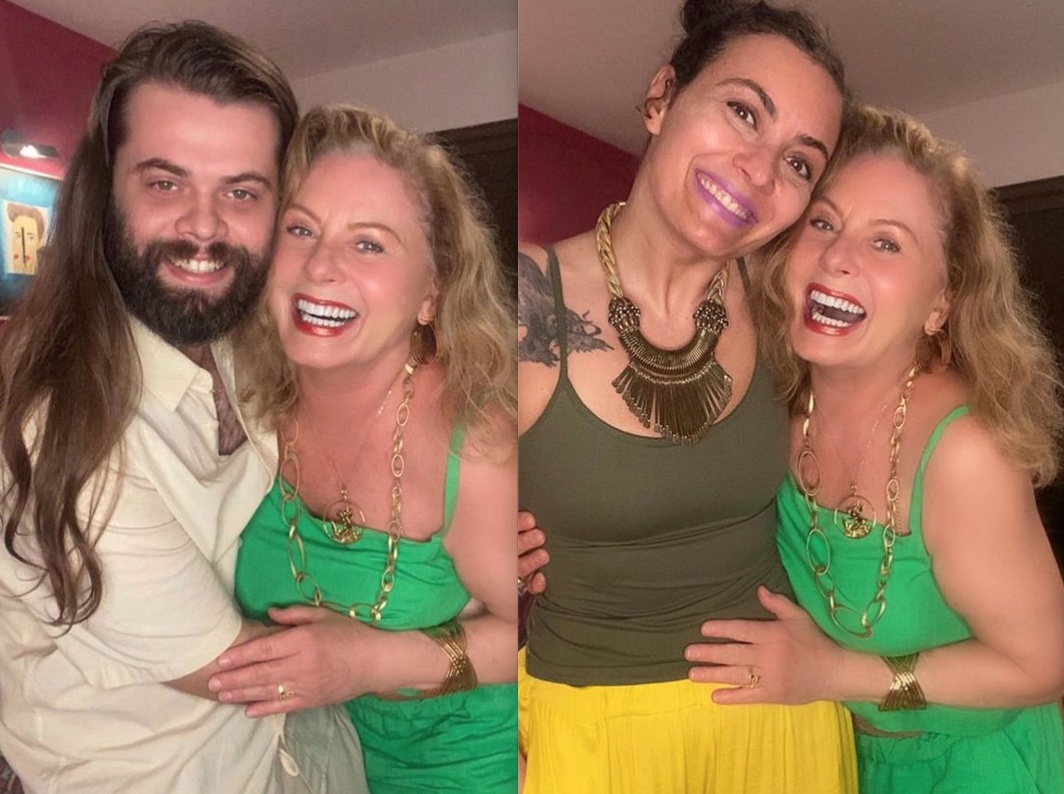 Vera Fischer reúne filhos em foto rara: ‘muito amor’