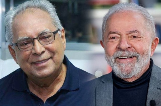 Lula visita Amazonino Mendes em hospital de São Paulo