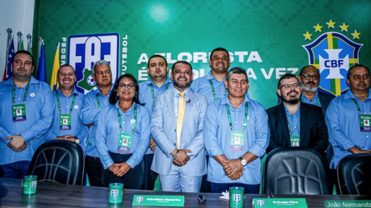 Rozenha apresenta diretoria e identidade visual da FAF para a nova gestão