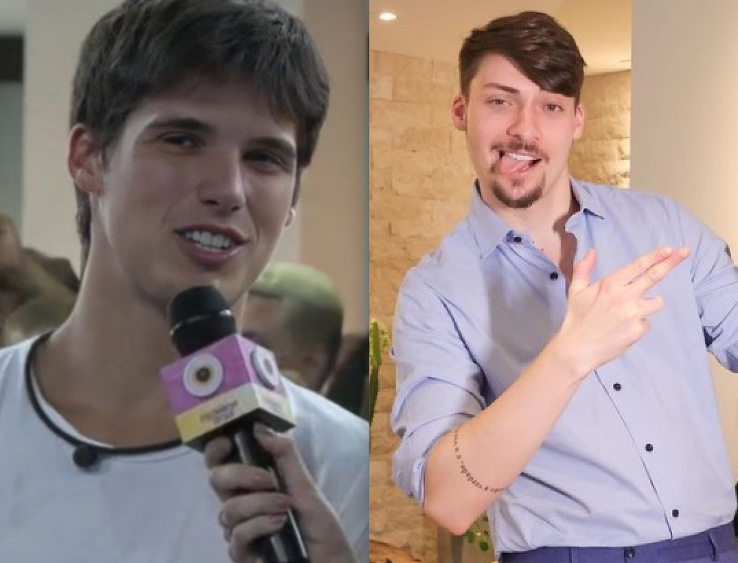 Casa de Vidro: Gabriel é seguido por filho de Bolsonaro em rede social