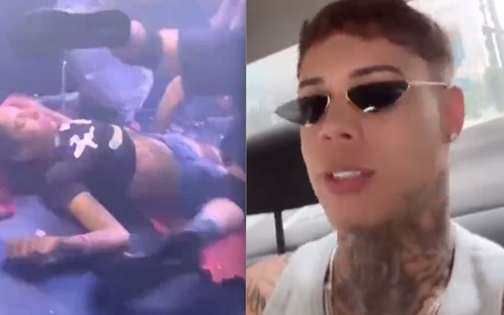 Dançarino de MC Pipokinha que chutou cabeça de fã durante show se manifesta