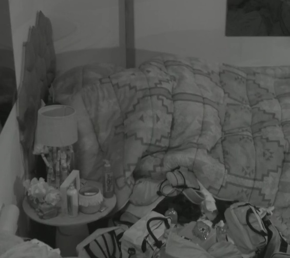 Bruna Griphao e Gabriel movimentam edredom após primeira festa do BBB23