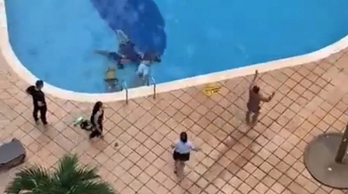 Crianças são eletrocutadas em piscina na Colômbia