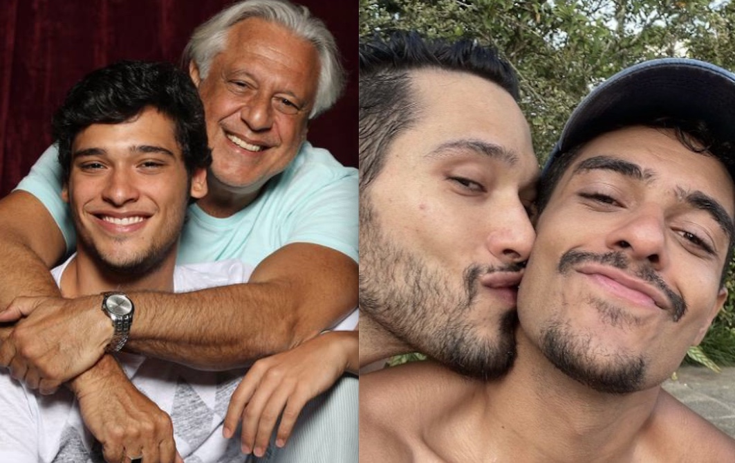 Antonio Fagundes fala sobre namoro do filho com ator pela primeira vez