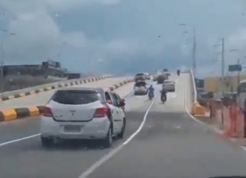 Viaduto do Manoa terá uma pista interditada neste final de semana