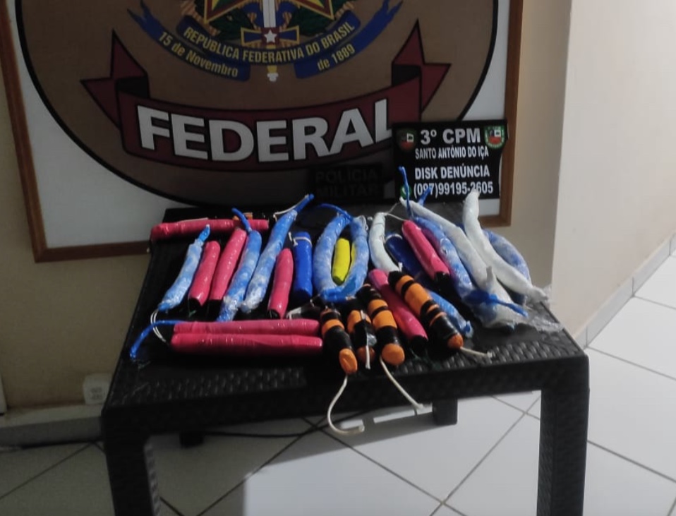 Cocaína avaliada em R$ 135 mil é apreendida em embarcação no Amazonas