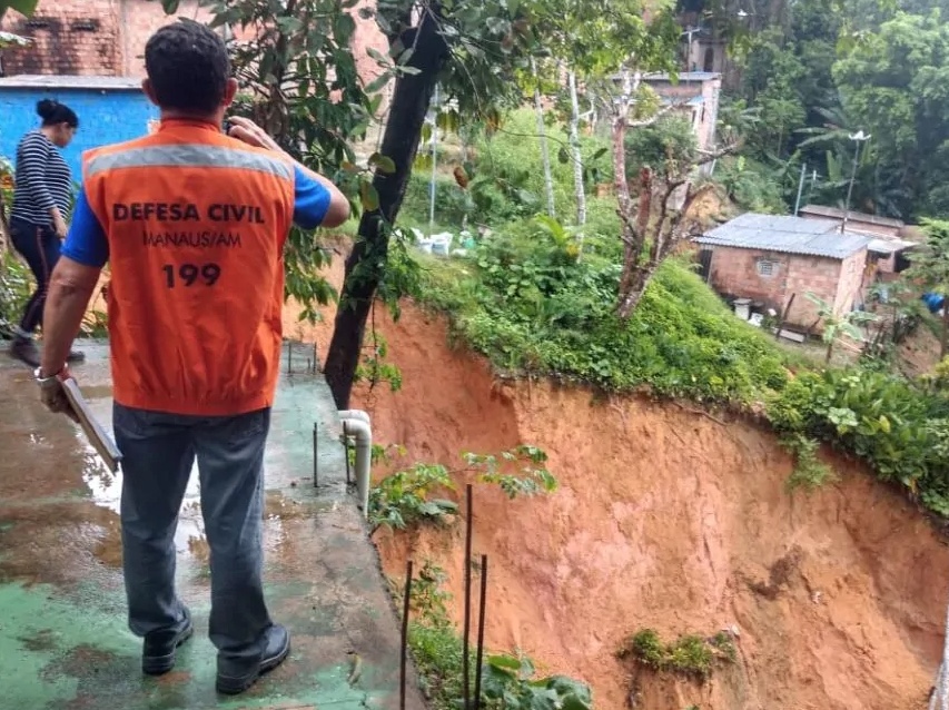 Manaus está entre as cidades que recebem alertas de desastres naturais