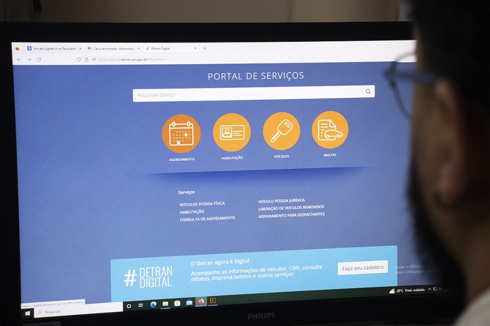 Veja como agendar serviços pelo Portal do Detran Amazonas