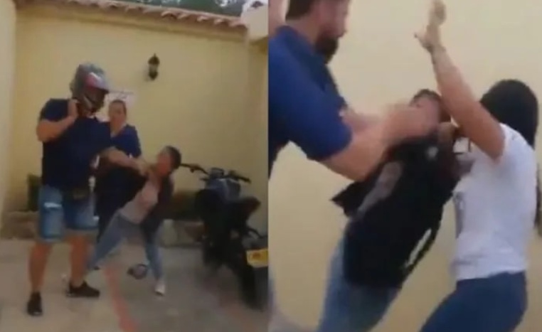 Homem defende amante após mulher traída espancá-la em motel; vídeo