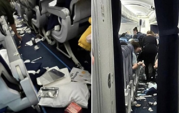 Voo despenca mais de 300 metros durante forte turbulência