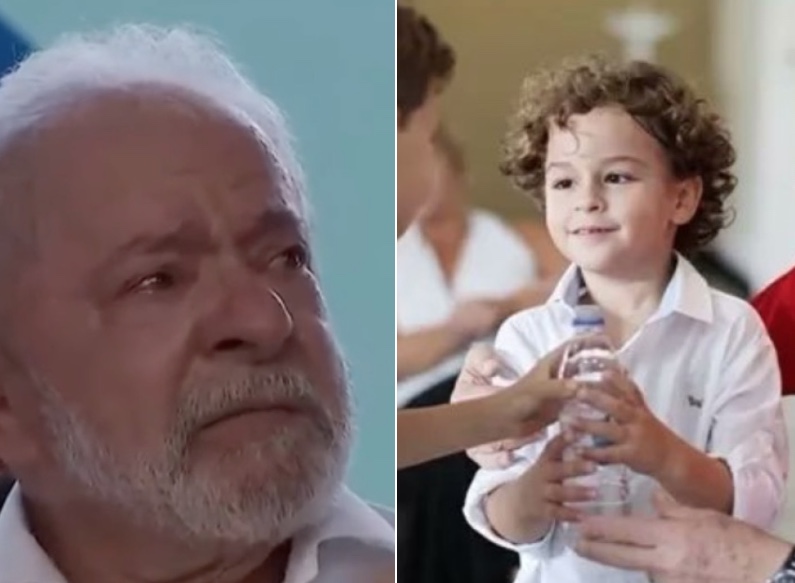 Lula chora com homenagem ao neto morto em 2019