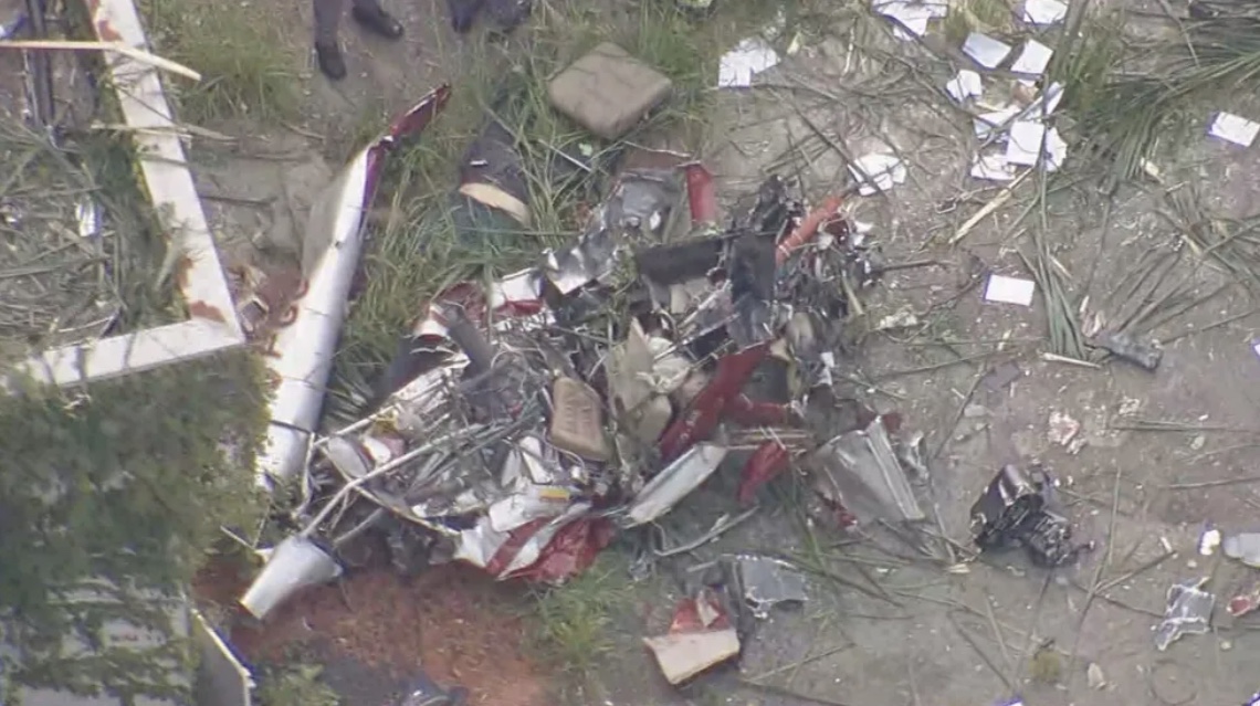 Vítimas mortas após queda de helicóptero são identificadas