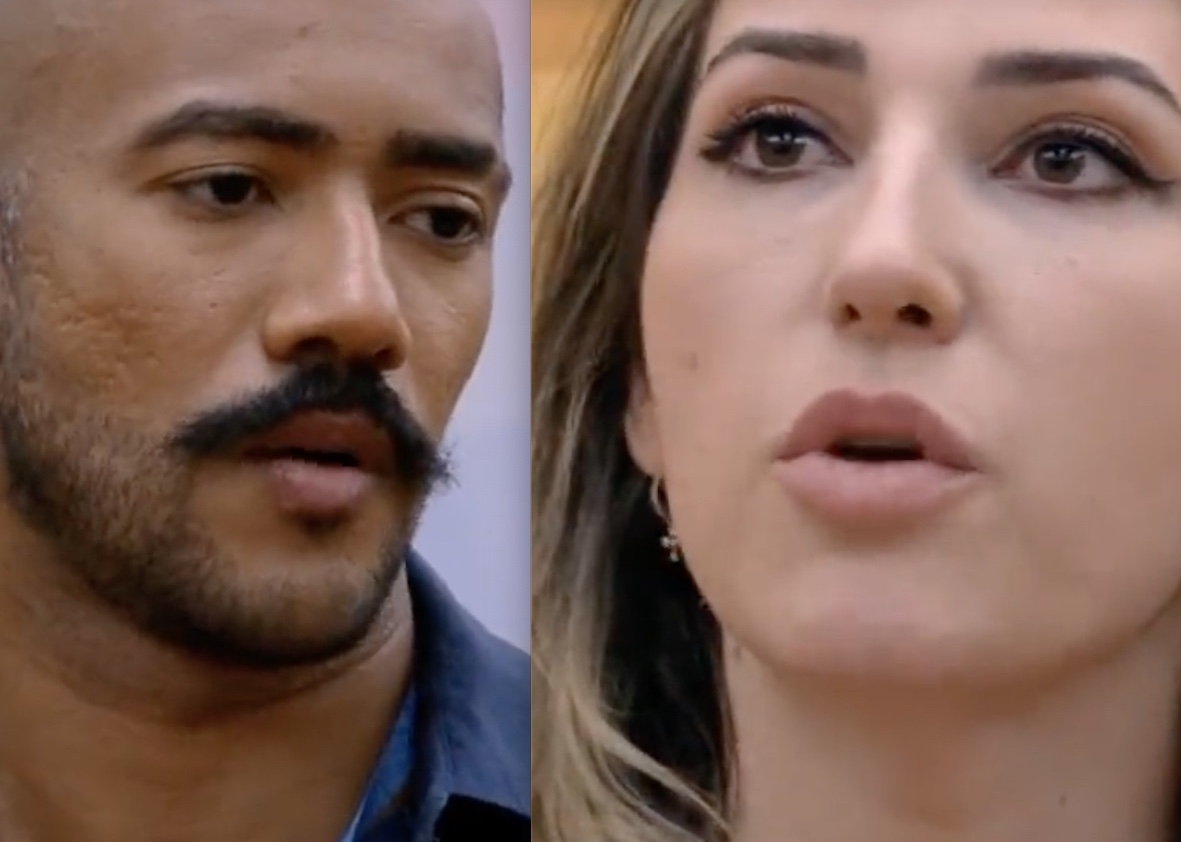 Amanda não aceita voto de Alface e os dois trocam farpas no BBB23 