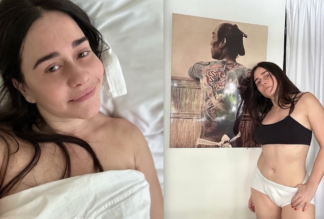 Aos 52, Alessandra Negrini surge seminua na cama e enlouquece seguidores