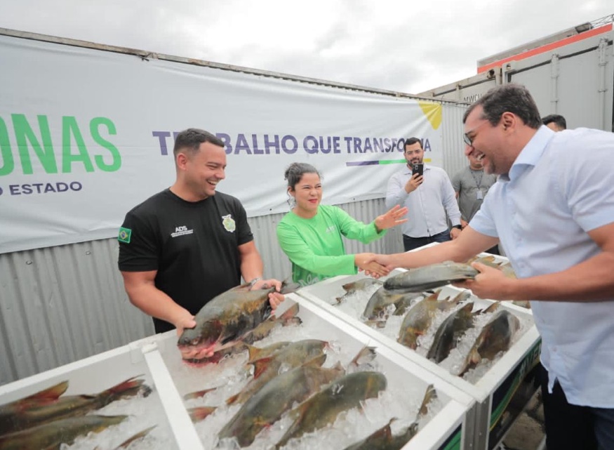 Wilson Lima anuncia doação de 300 toneladas de peixe na Semana Santa