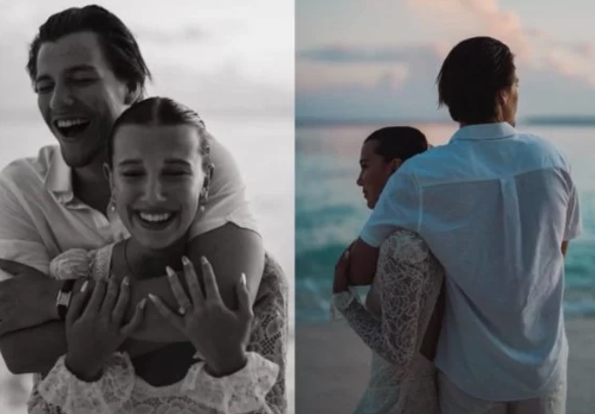 Aos 19, Millie Bobby Brown anuncia noivado com filho de Bon Jovi 