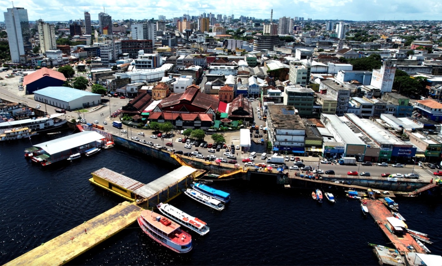 Escadarias e rampas na orla da Manaus Moderna serão reformadas