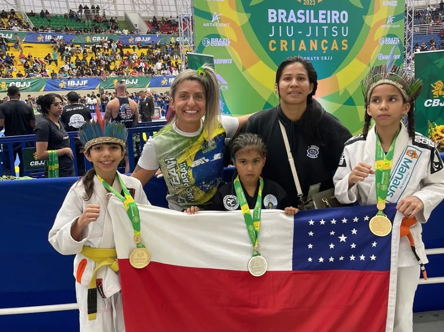 Indígenas amazonenses vencem Brasileiro de Jiu-jítsu, em São Paulo