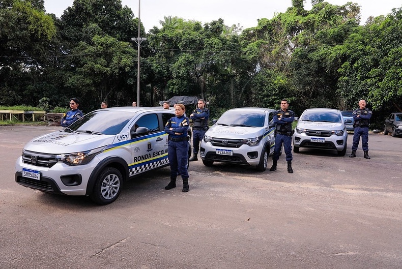 Novas viaturas ampliam atuação da Ronda Escolar em Manaus