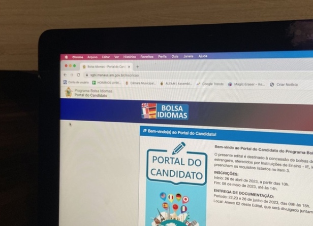 Bolsa Idiomas tem inscrições prorrogadas em Manaus