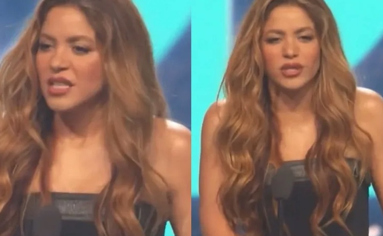 Shakira alfineta Piqué em discurso de premiação