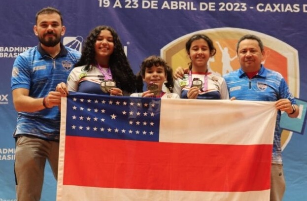 Trio de Manaus é convocado para a Seleção Brasileira Júnior de badminton