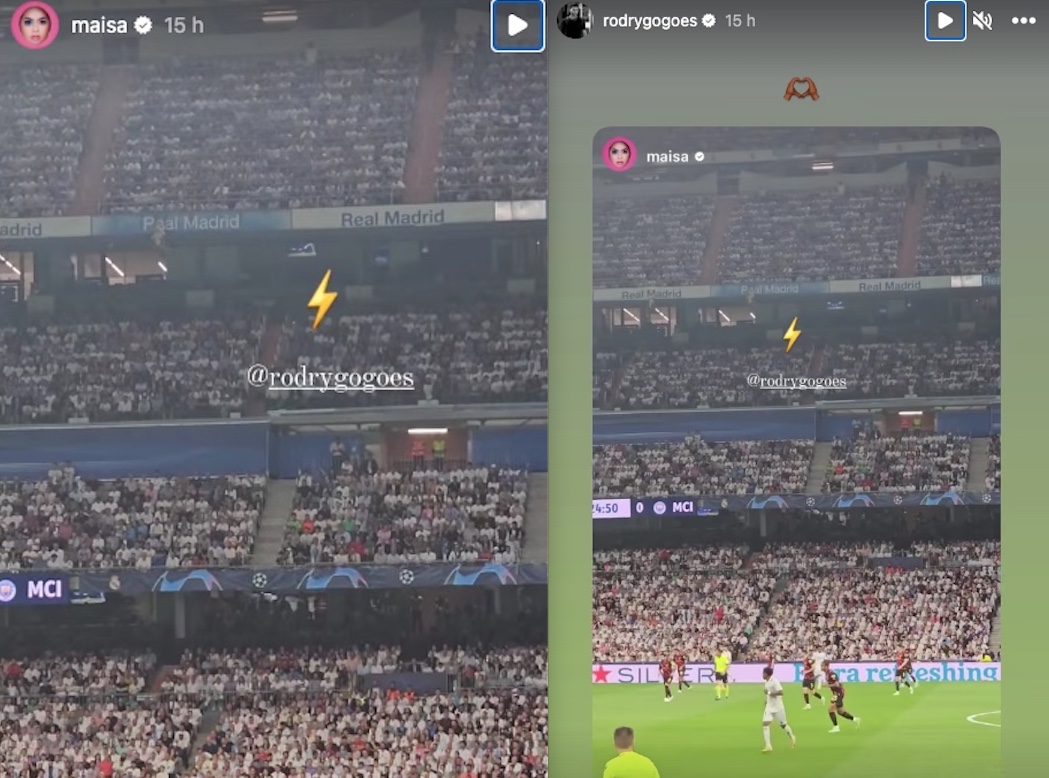 Maisa interage com Rodrygo Goes, do Real Madrid, e causa alvoroço na web 