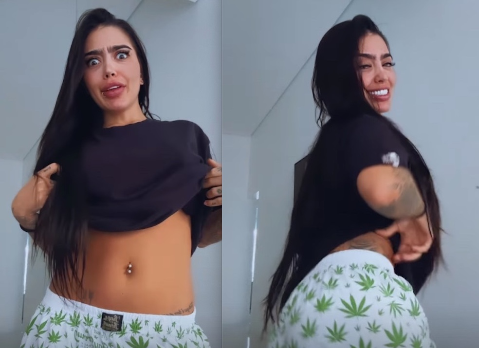 MC Mirella debocha de Leo Dias após notícia de gravidez e cita advogada