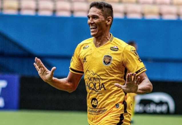 Centroavante Bruno Nunes é anunciado pelo Jacobina-BA e deixa o Amazonas FC