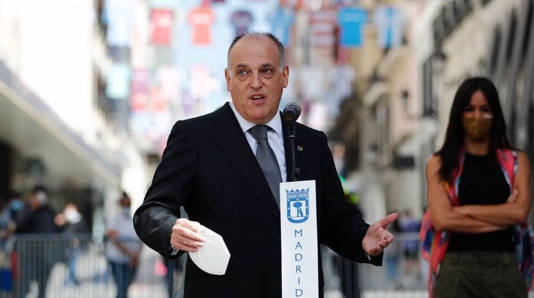 Desafeto de Vini Jr, chefe de La Liga é ligado a partido de extrema direita
