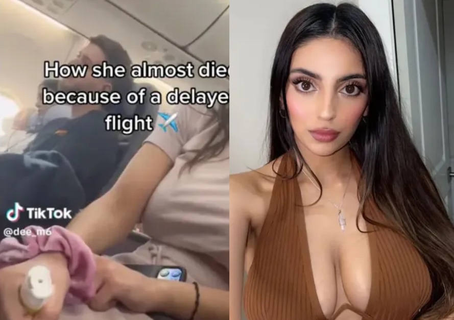 Mulher ‘alérgica a corrida’ mostra reação por correr para não perder voo e viraliza