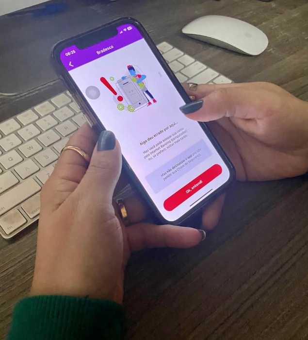 App do Bradesco fica fora do ar e deixa clientes na mão nesta terça