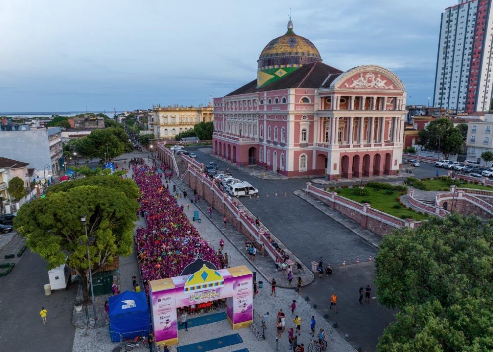 Inscrições para 2ª Corrida do Teatro Amazonas estão abertas em Manaus